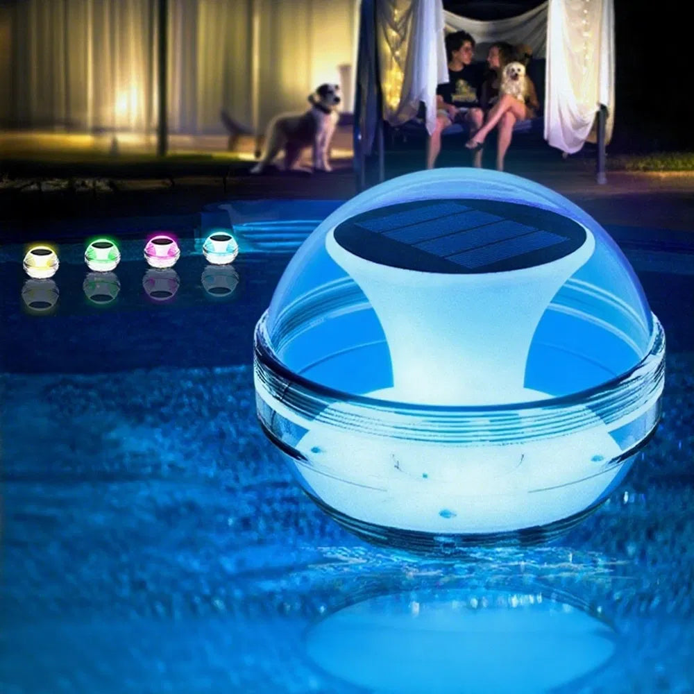 Solar Floating Pool Lights – 6PCS Waterproof Color LED Globes