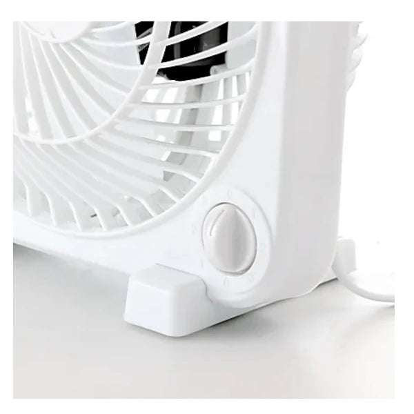 Box Fan with 3 Speed Settings for Cooling