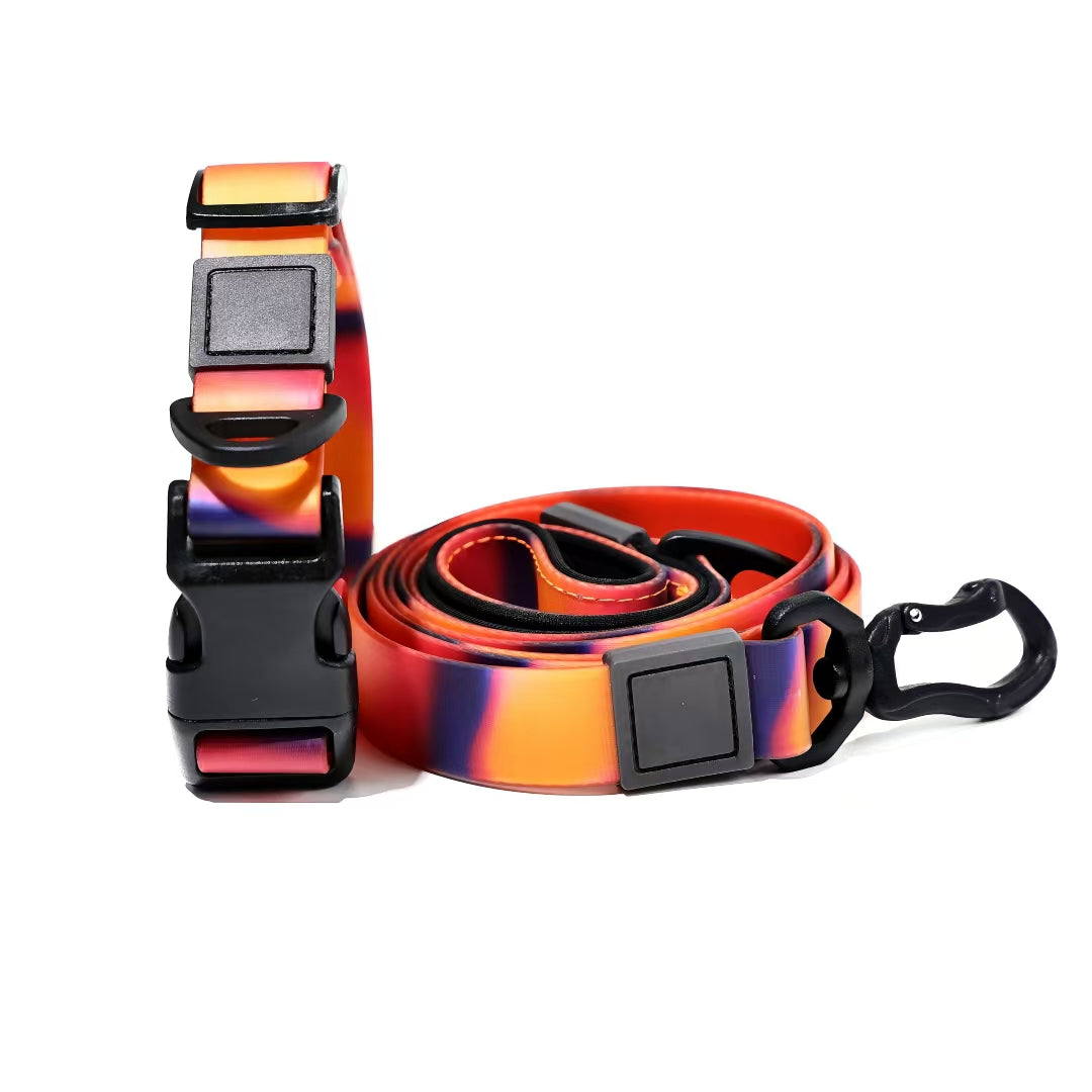 Premium Waterproof PVC Coated Pet Leash Set Durable Grip Control