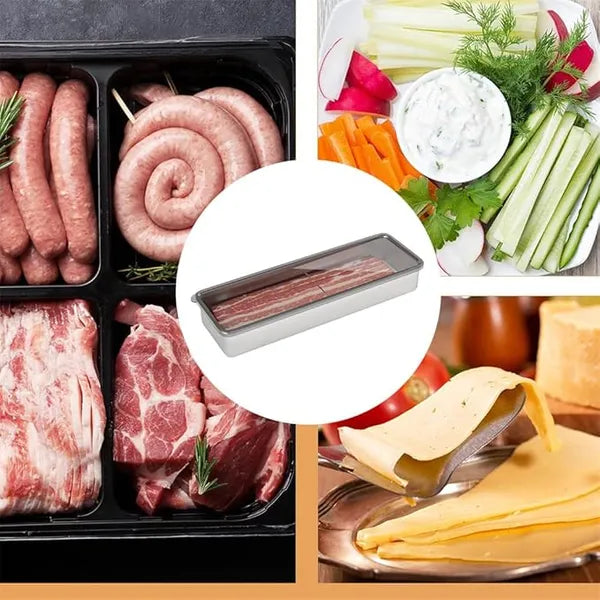 Stainless Steel Bacon and Deli Meat Storage Container