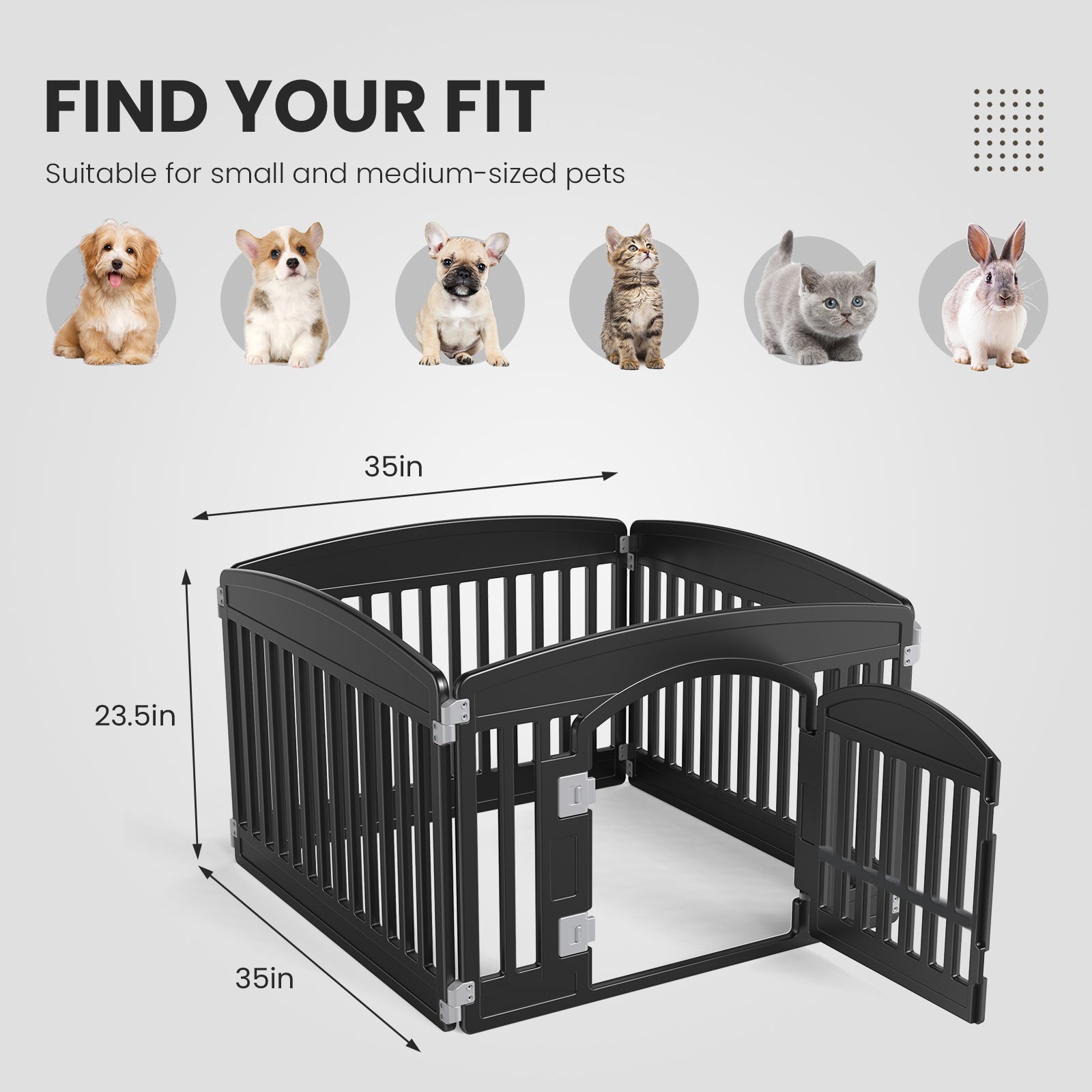 Dog Game Fence for Safe and Reliable Pet Play Area