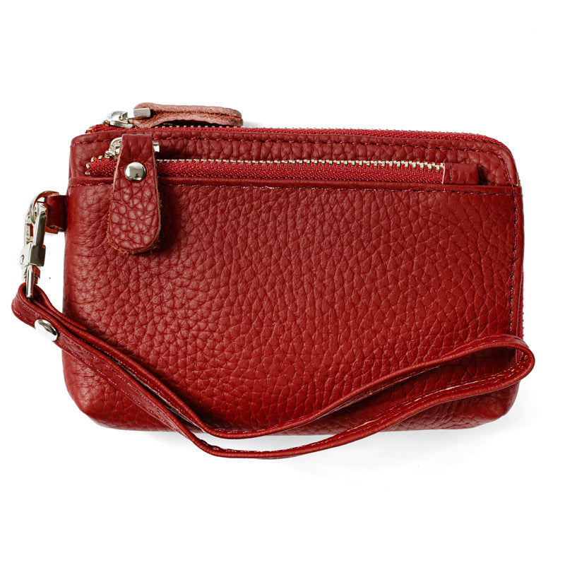 Leather Ladies Wallet Fashion Zipper Coin Purse Stylish Women Wallet