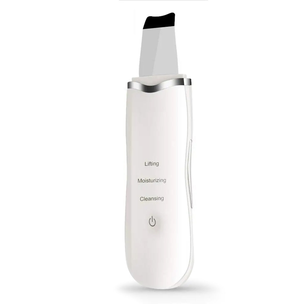 3-in-1 Ultrasonic Facial Spatula Deep Cleansing Skin Scrubber Tool