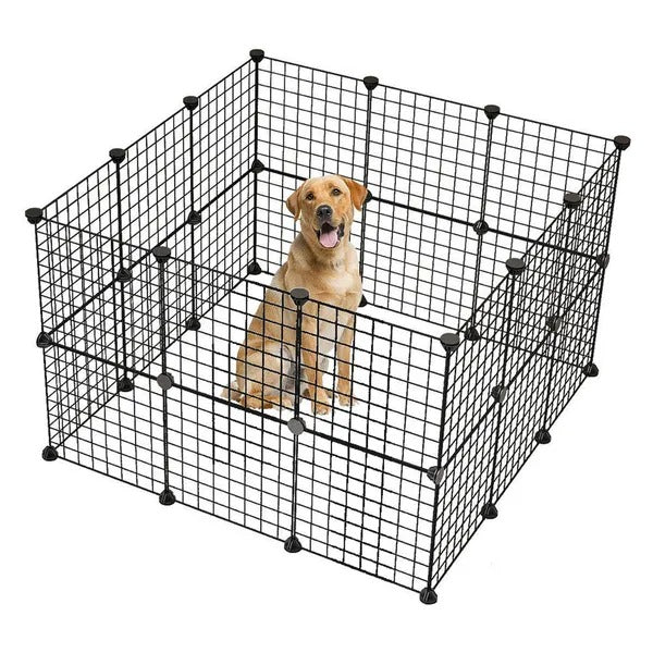 Premium Portable Pet Playpen Metal Wire Fence for Small Animals