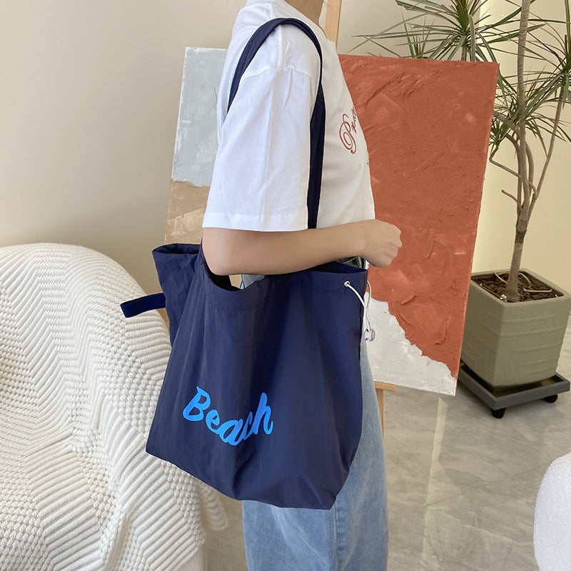 Large Capacity Canvas Shoulder Bag for Women Daily Use and Travel Needs