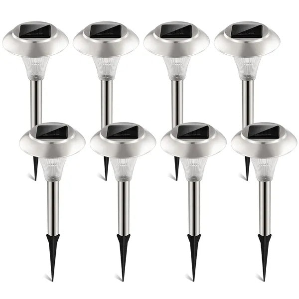 Color Changing Solar Garden Lights Waterproof Pathway Lamps