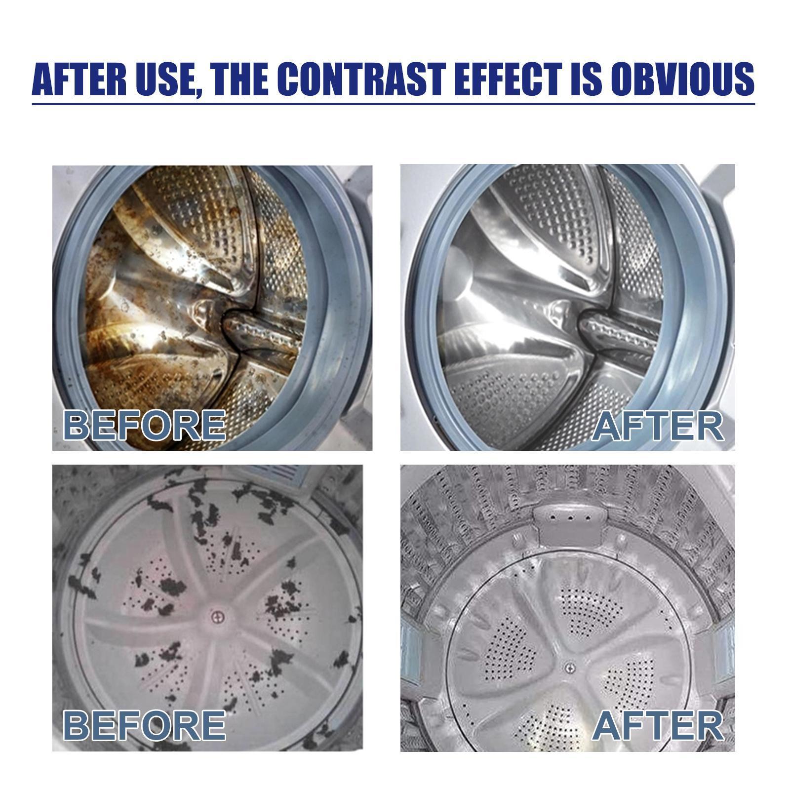 Washing Machine Cleaning Sheets Drum Cleaner Odor Remover
