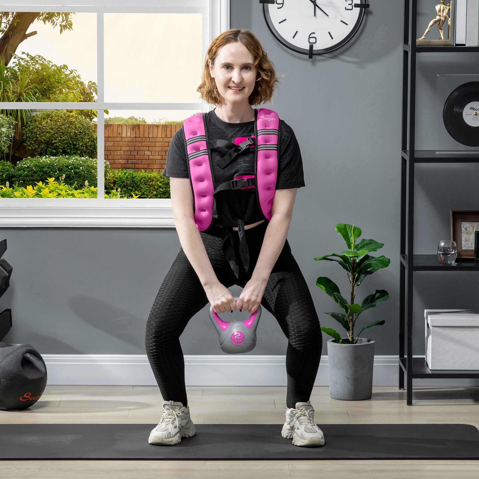 Body Weighted Vest with Pocket for Strength Training Workout