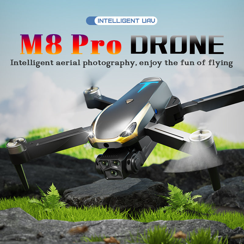 M8 Pro Drone 6K Camera RC Quadcopter Altitude Hold