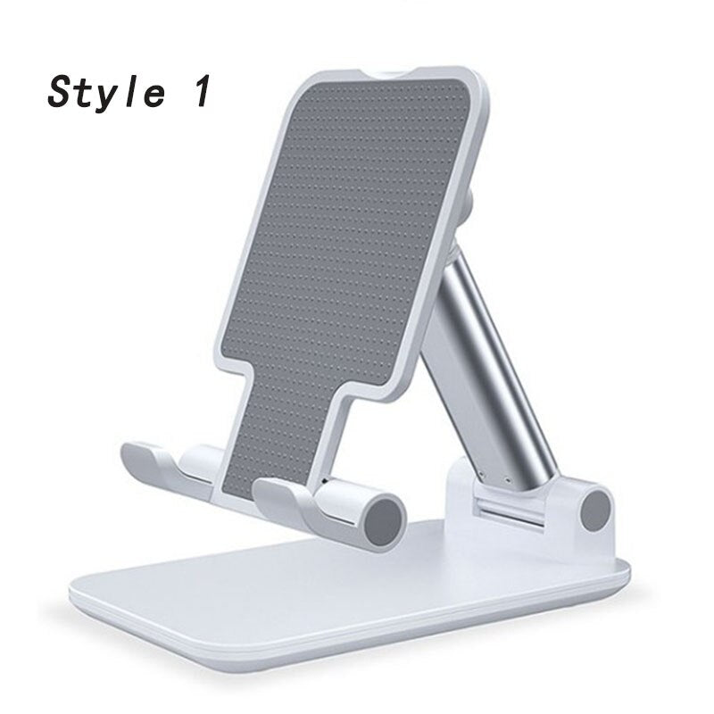 Metal Phone Tablet Stand Foldable Adjustable Desktop Holder