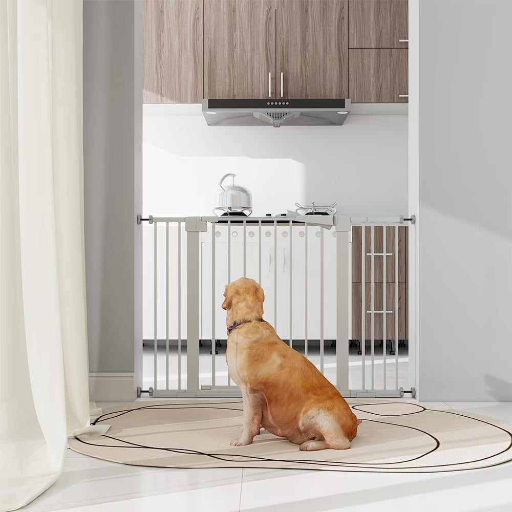Ultimate High White Child Safety Gate with Extensions