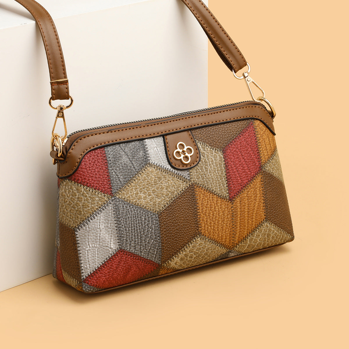 Bohemian Ethnic Crossbody Bag Niche Design Stylish Women Shoulder Bag