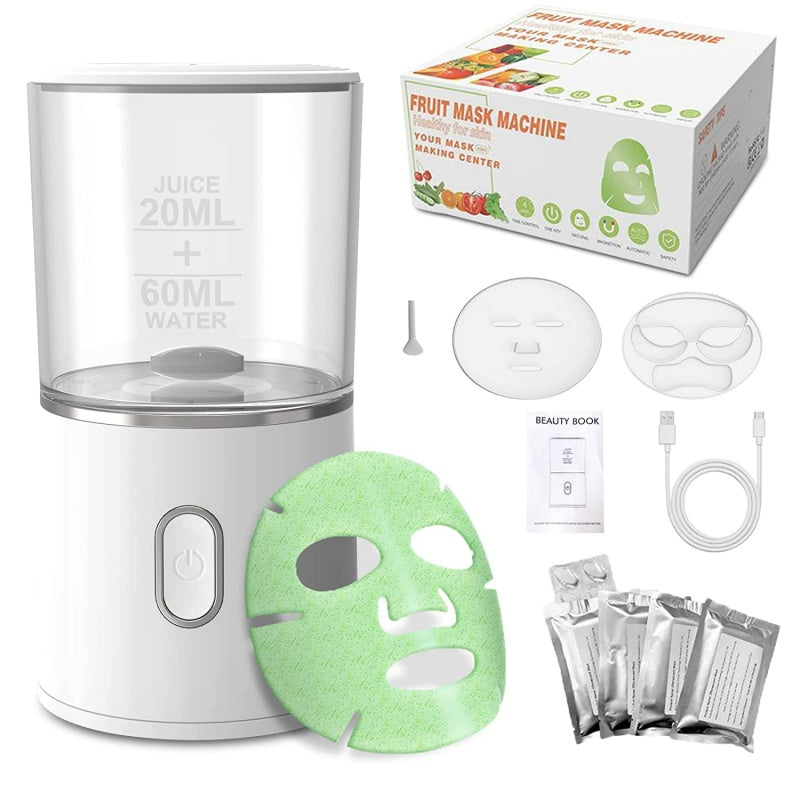 Rechargeable Mini Face Mask Machine for DIY Skincare at Home