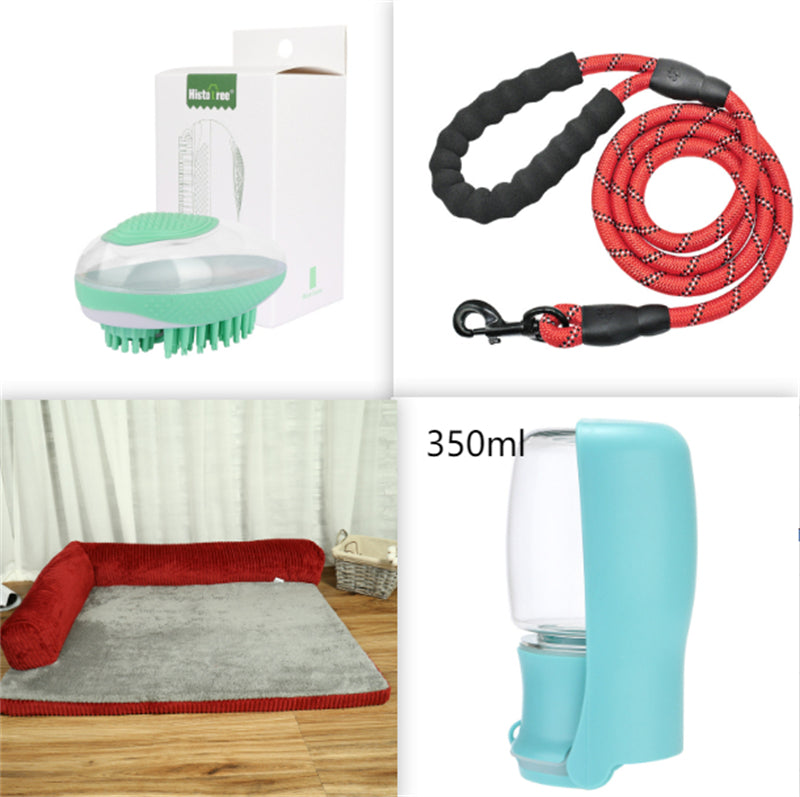 Corduroy Pet Dog Bed Soft Washable Sofa Bed Non Slip Bottom