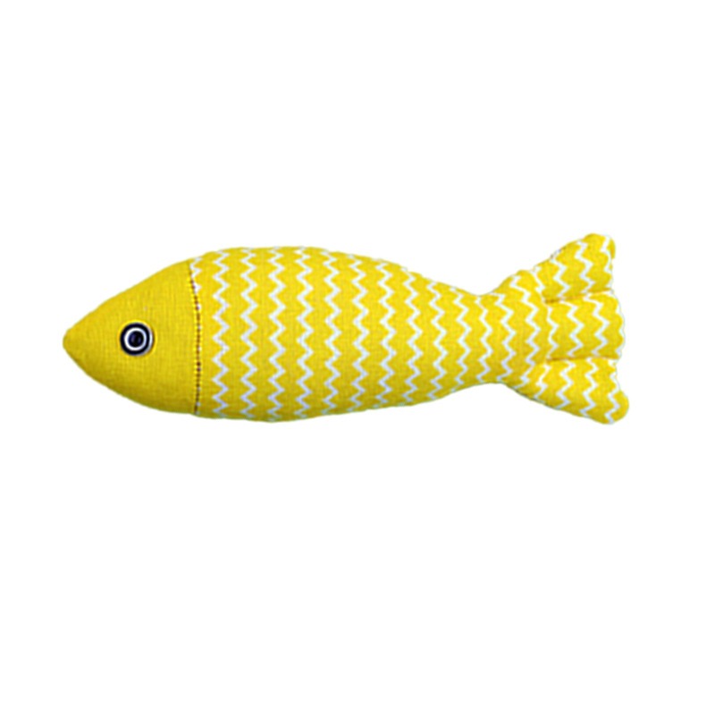 Premium Cat Mint Fish Toy for Interactive Play and Dental Care