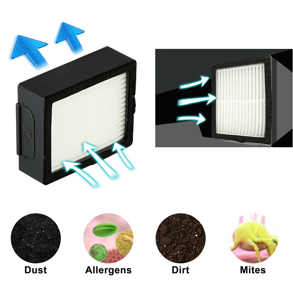 Premium Robot Vacuum Filter Replacement Kit High Efficiency