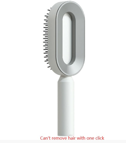 Self Cleaning Hair Brush with Scalp Massage & Detangling