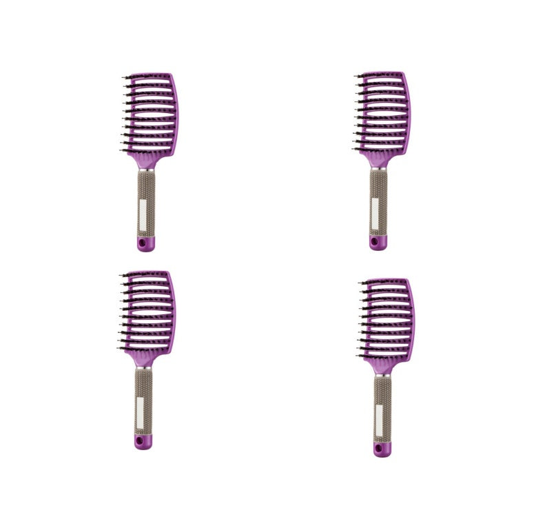 Bristle & Nylon Hair Brush for Detangling and Scalp Massage
