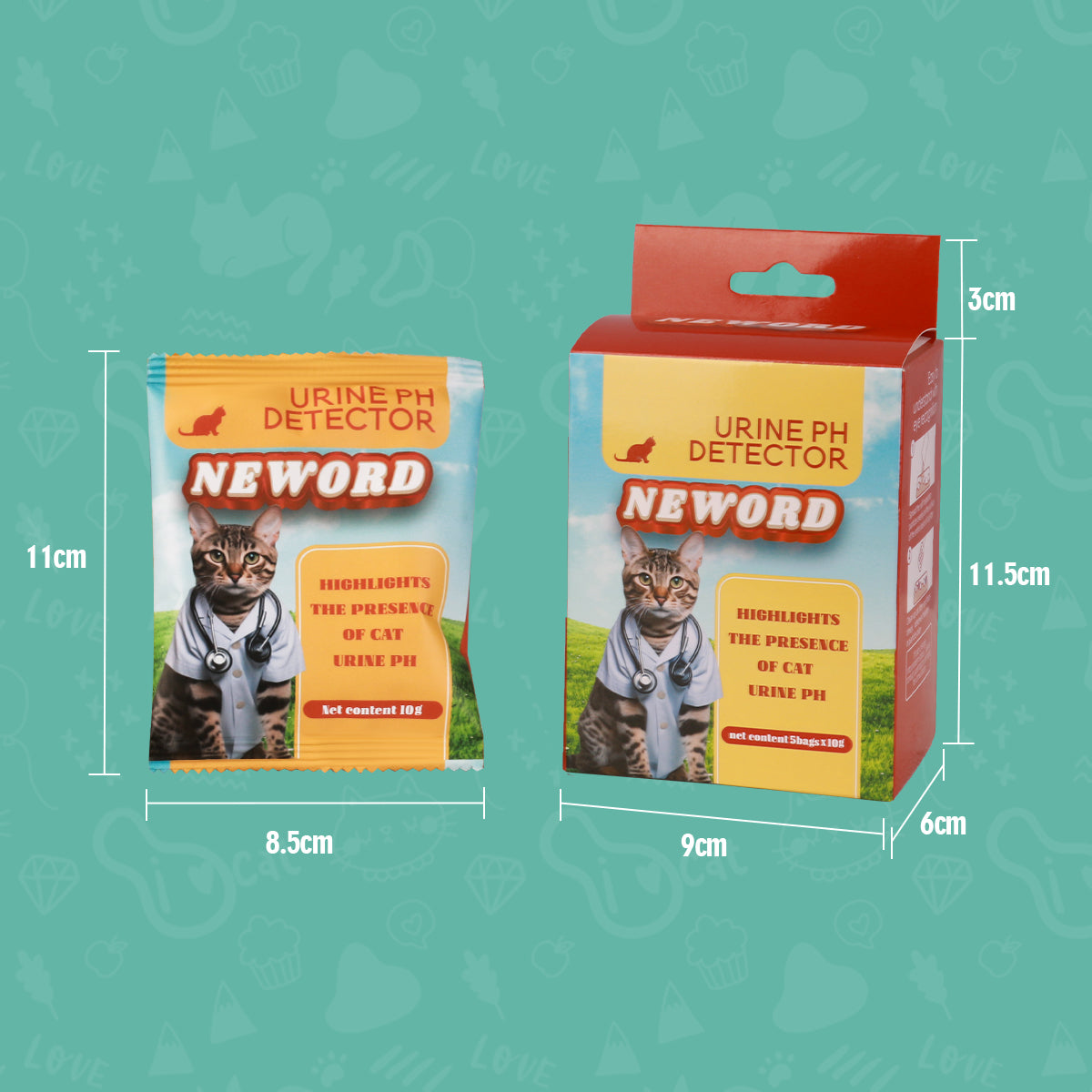 Self-Checking Cat Litter Particles for Smart Odor Control