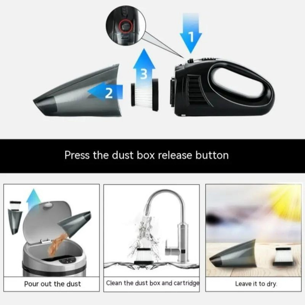 Portable Dust Collector High Suction Air Cleaner for Home Use