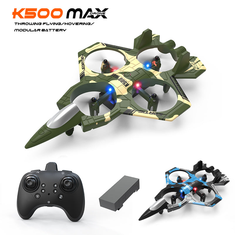 K500 Combat Drone RC Quadcopter with Altitude Hold & Stunts