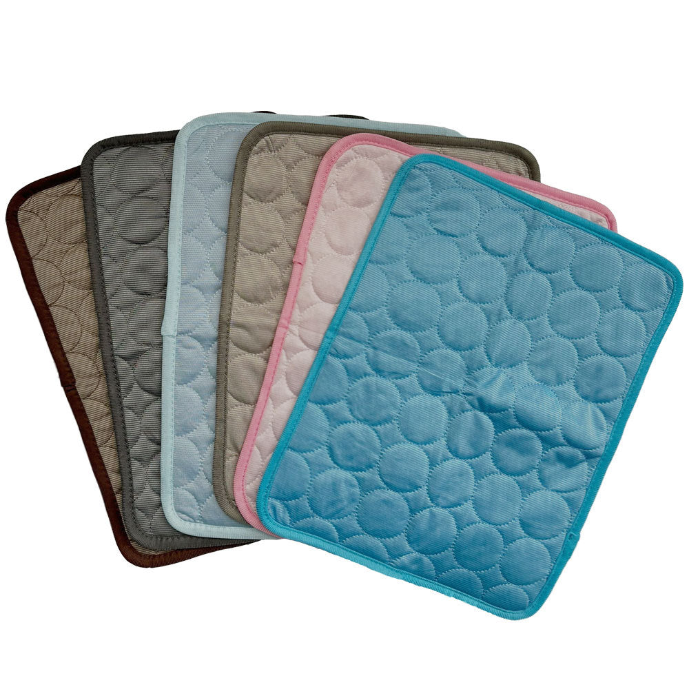 Premium Dog Cooling Mat Summer Pet Ice Pad Durable Comfort Bed