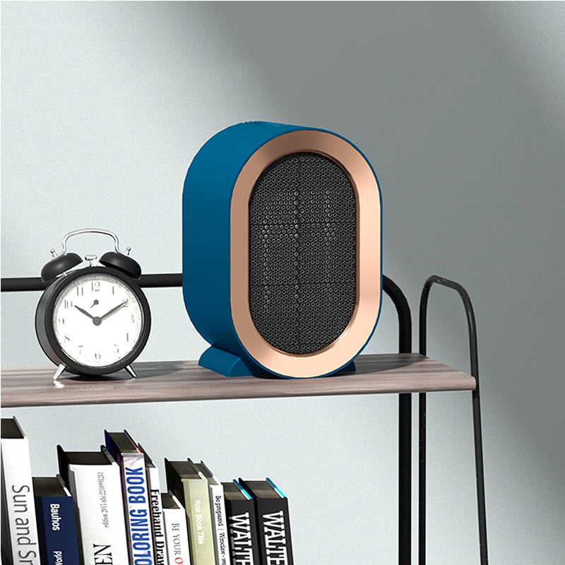 Mini Ceramic Fan Heater 1200W Portable Plug In Silent Heating
