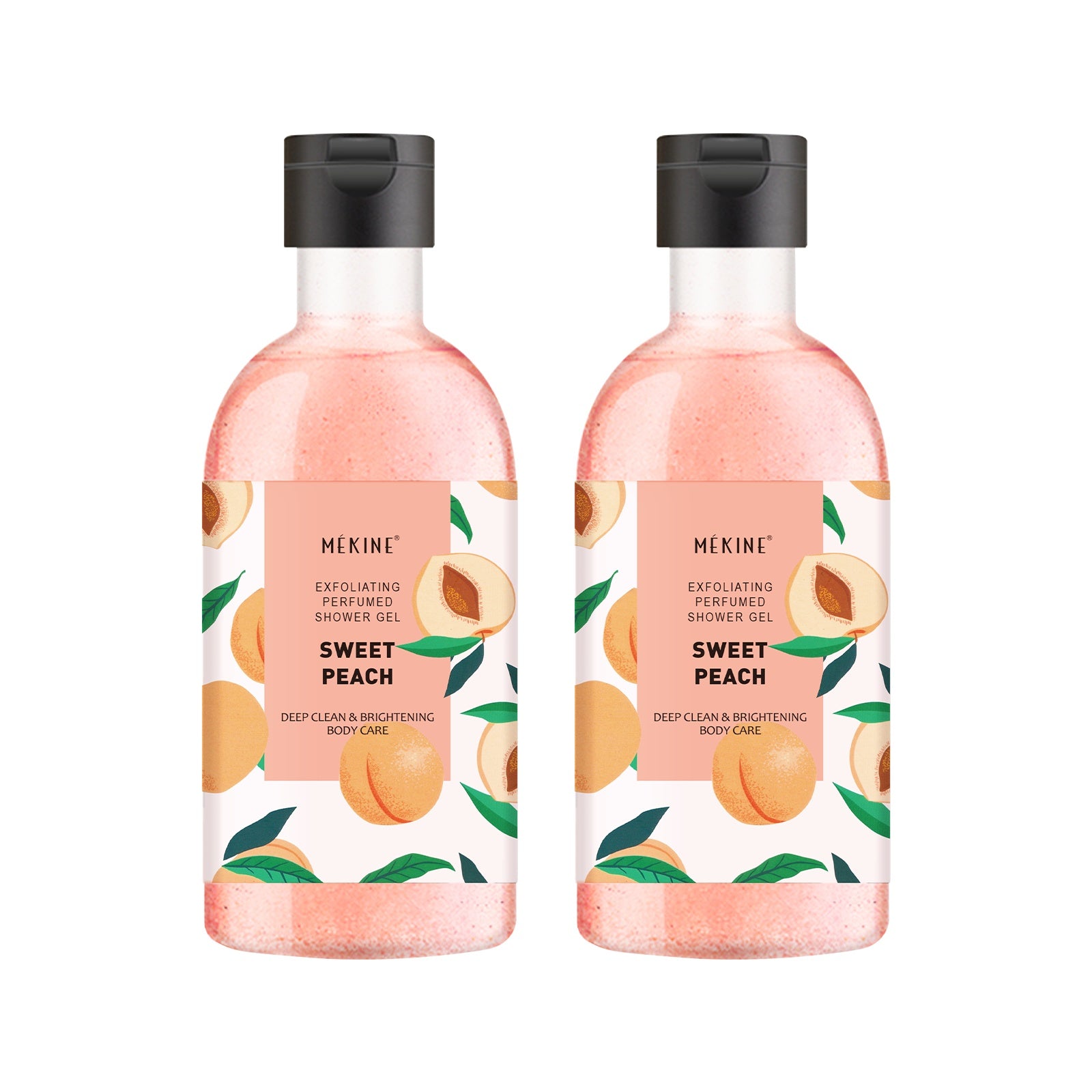 Refreshing Peach Shower Gel for Soft Smooth & Fragrant Skin