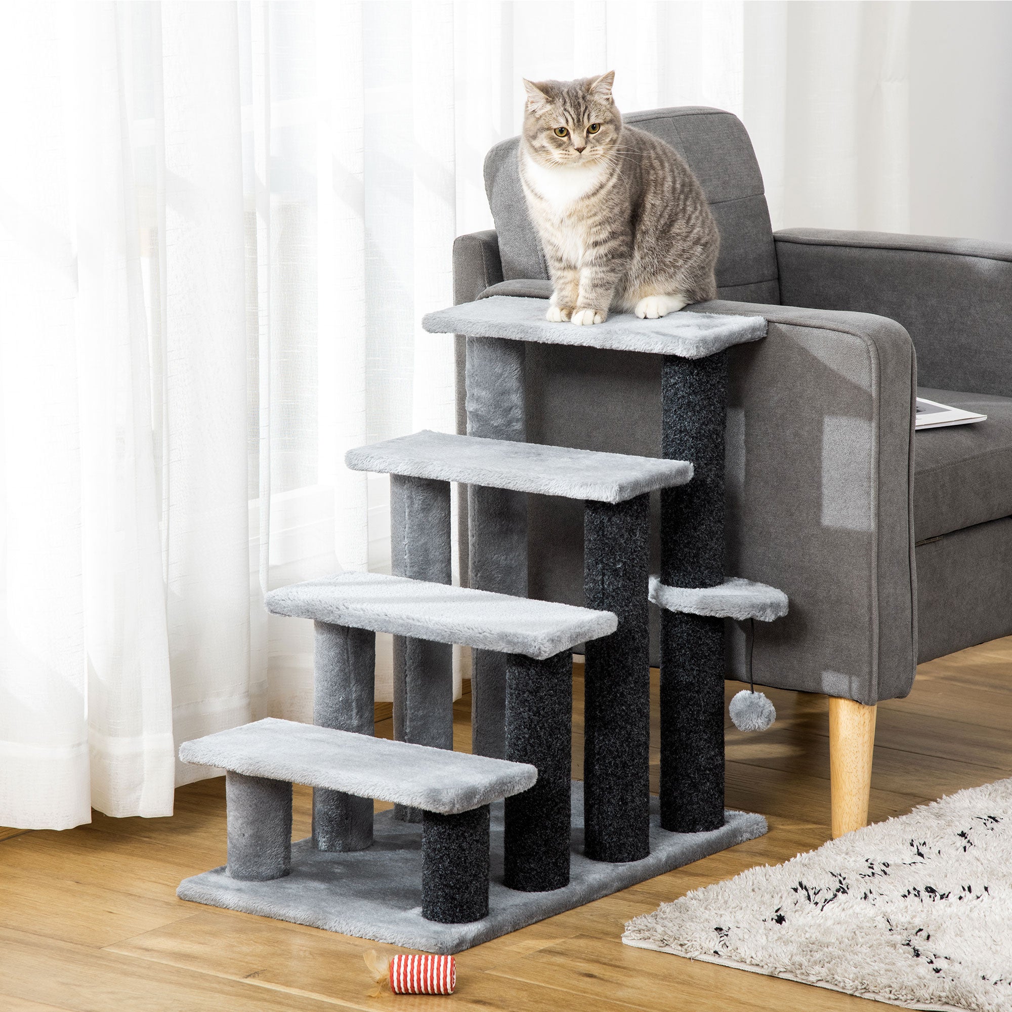 Premium Cat Tree Tower for Indoor Cats with Scratching and Rest