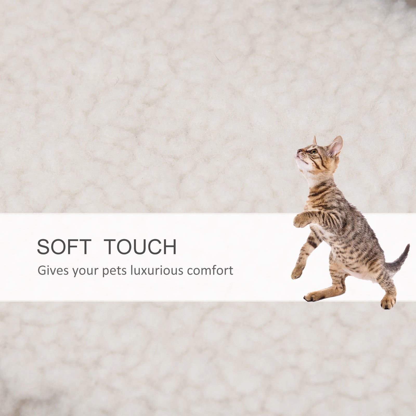 Premium 4 Level Cat Steps with Scratching Posts for Bed Sofa