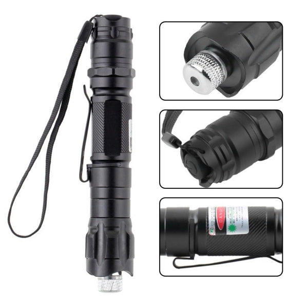 532nm Green Laser Pointer Pen Rechargeable Visible Beam Light