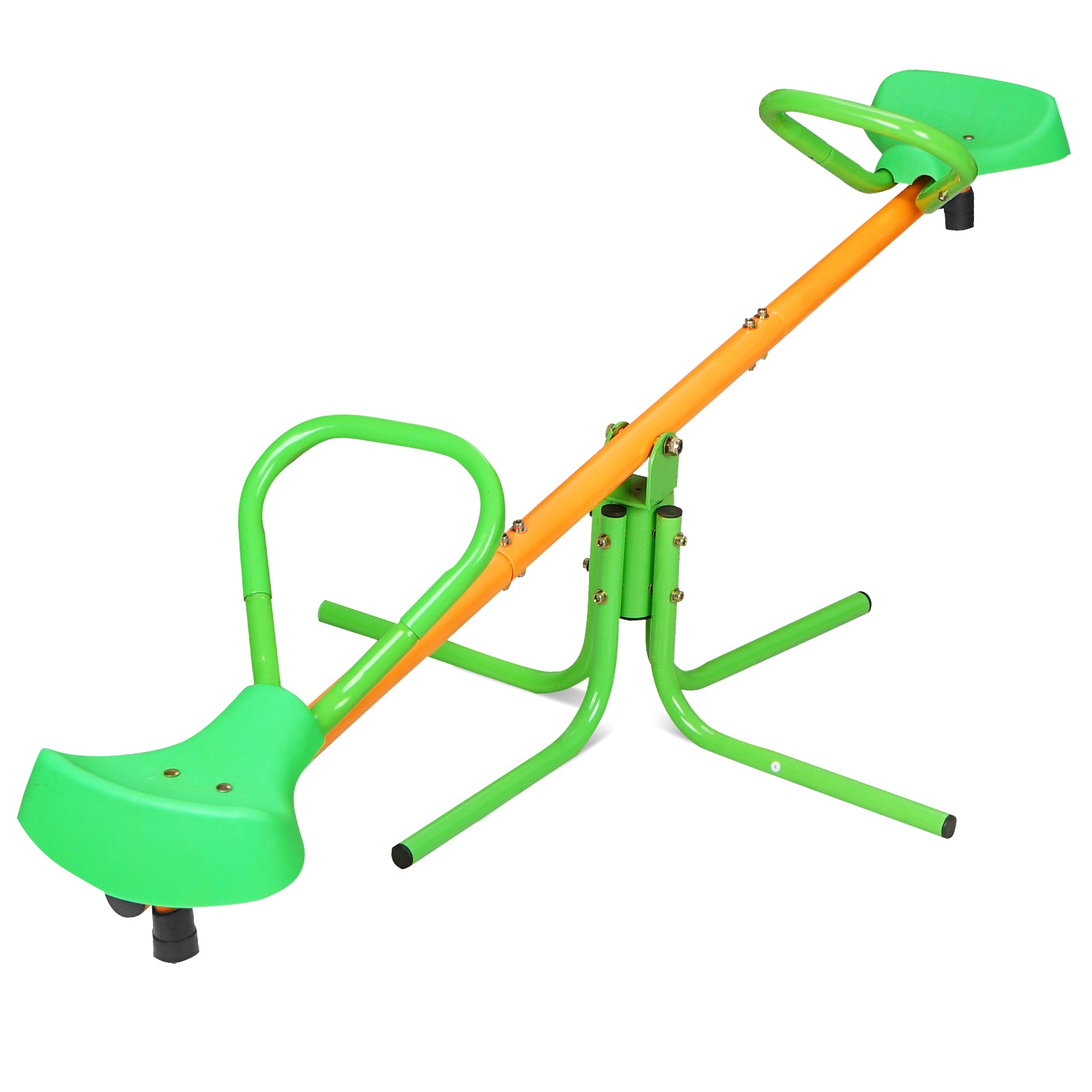 360° Rotating Kids Seesaw Spinner with Durable Outdoor Design