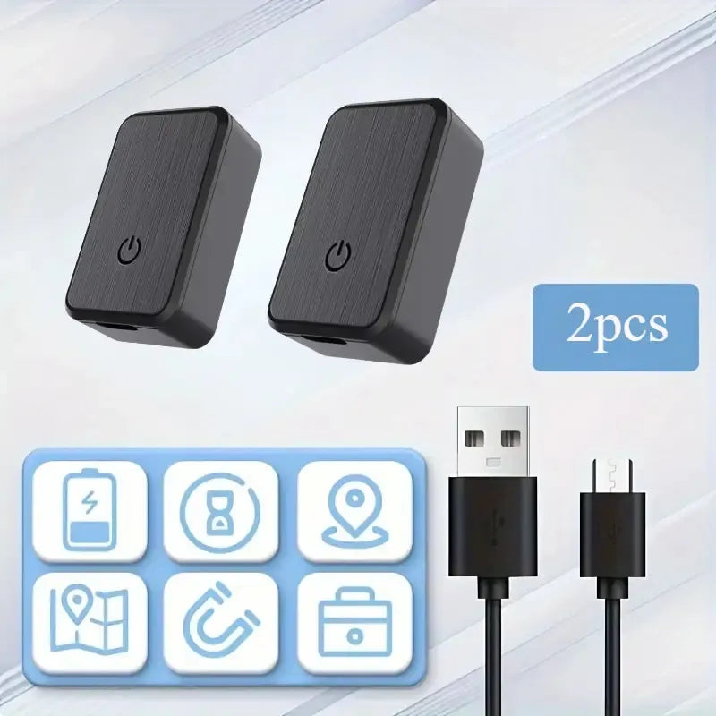 Portable Magnetic GPS Tracker Hidden Car Locator Rechargeable