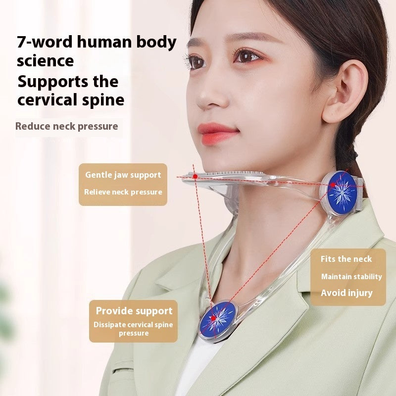 Adjustable Neck Support Pillow for Pain Relief & Spine Correction