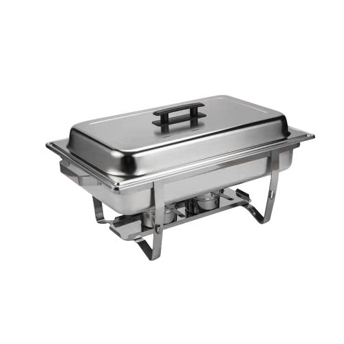 2 Sets Stainless Steel Buffet Serving Set for Family & Outdoor Dining