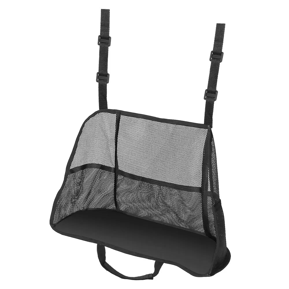 Car Seat Gap Storage Net Organizer Handbag Holder Mesh Pocket