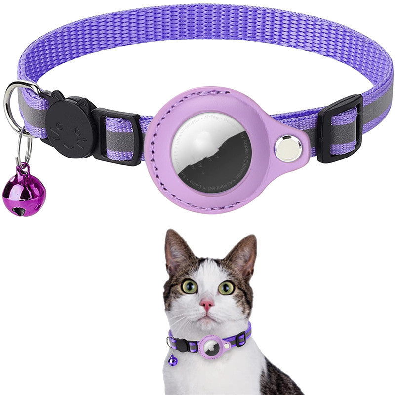 Premium Reflective Airtag Pet Collar Waterproof Protective Case