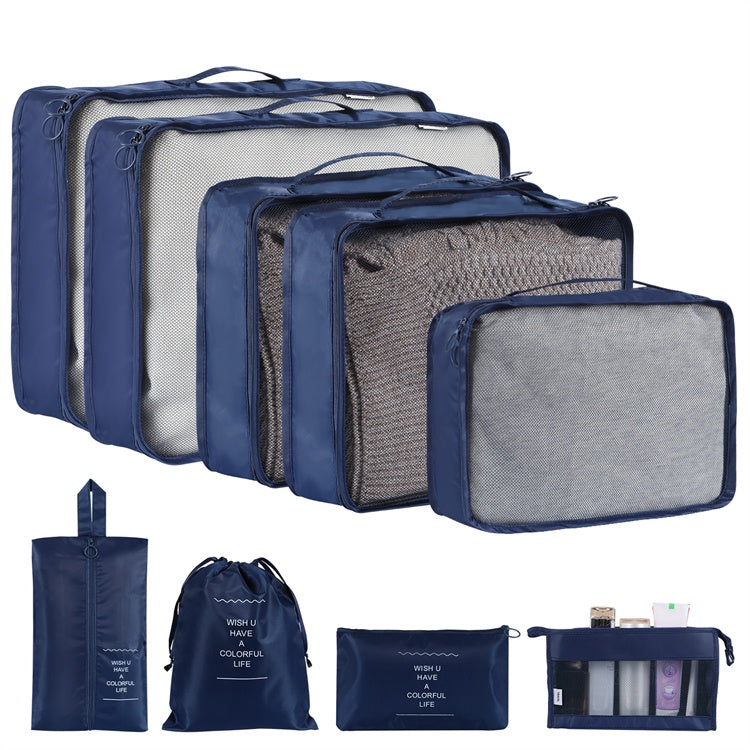 Minimalist Solid Color Storage Bag for Home Organization