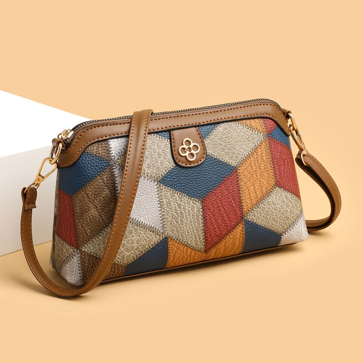 Bohemian Ethnic Crossbody Bag Niche Design Stylish Women Shoulder Bag