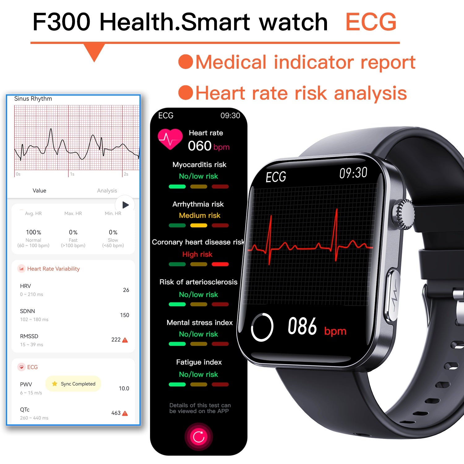 Smart Watch with Bluetooth Call Fitness Tracker Heart Rate SpO2
