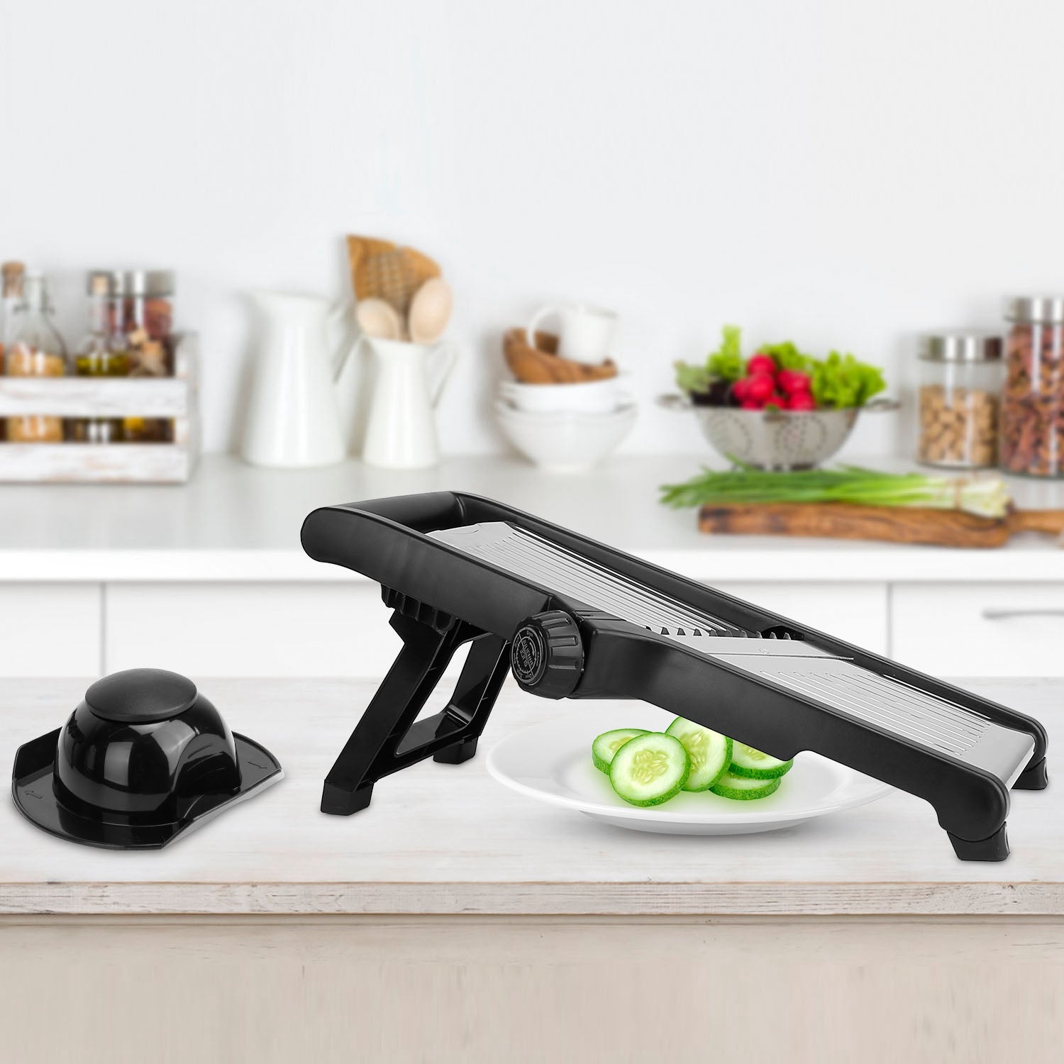 Mandoline Food Slicer Adjustable Stainless Steel Vegetable Cutter