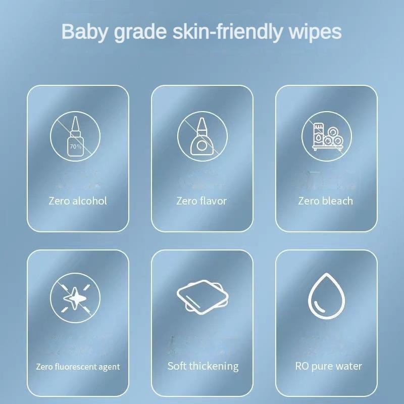 Premium Pet Wet Wipes Unscented Plant Based Cleaning Care
