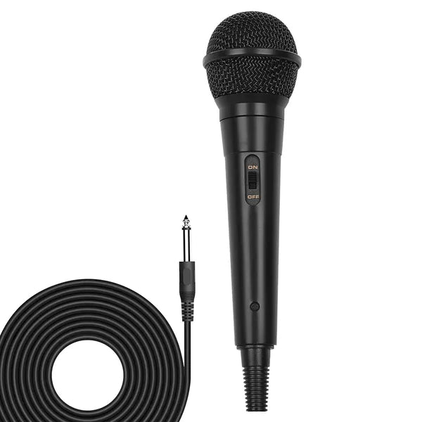 Handheld Wired Microphone Cardioid Dynamic Vocal Mic 13ft Cable