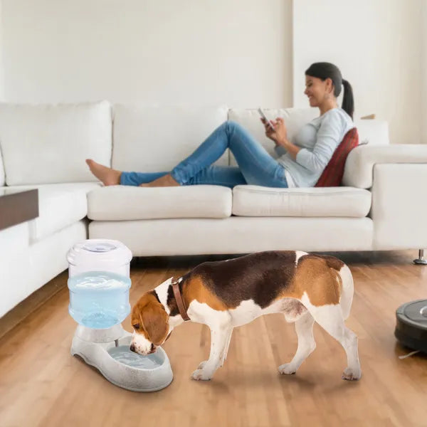 Automatic Pet Water Dispenser Gravity Feed for Cats and Dogs