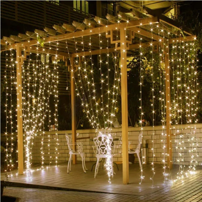Waterproof LED String Lights Outdoor Party Christmas Decor Glow