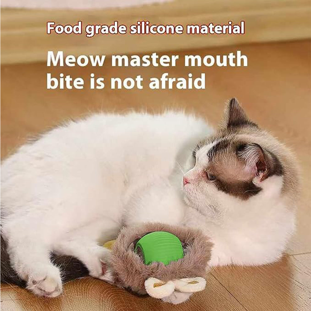 Interactive Rolling Cat Ball Toy for Active Play and Mental Stimulation
