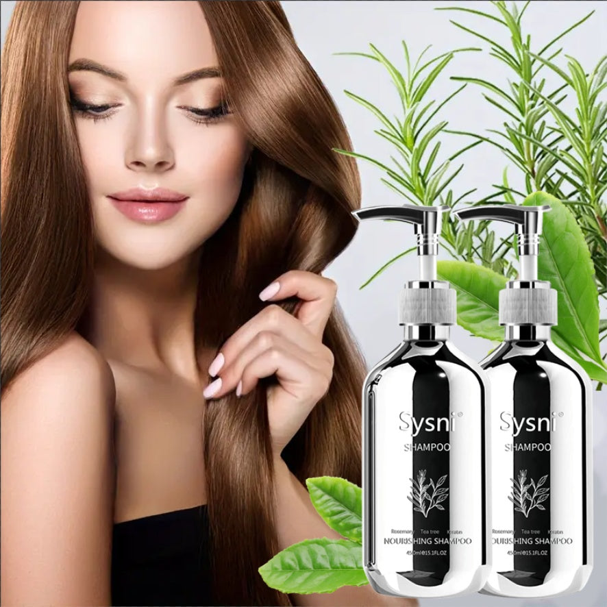 Powerful Rosemary Tea Tree Shampoo for Hair Growth & Strength