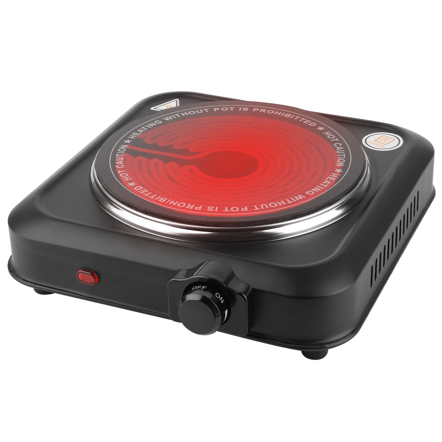 Powerful Infrared Hot Plate Portable Electric Single Burner