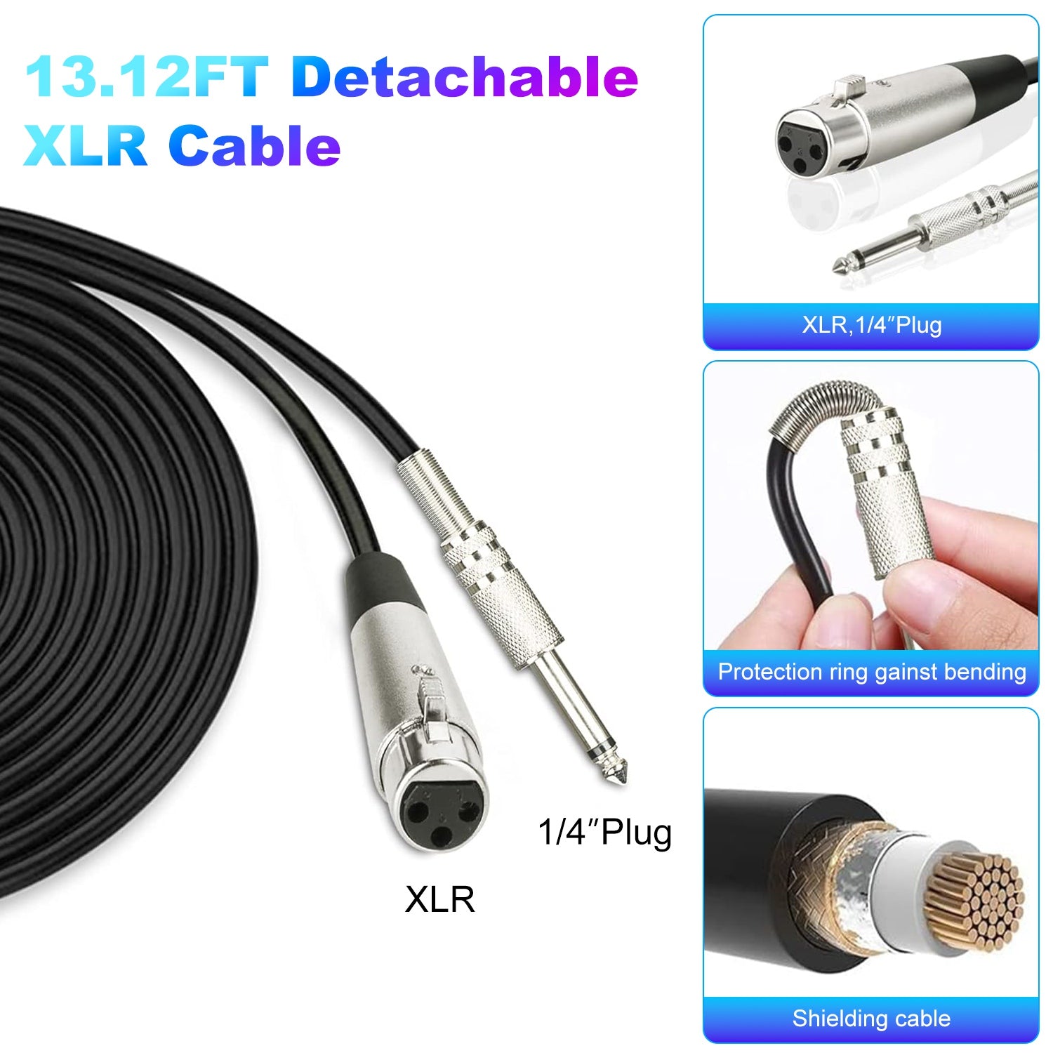 Professional Wired Dynamic Microphone XLR Cardioid Studio Mic