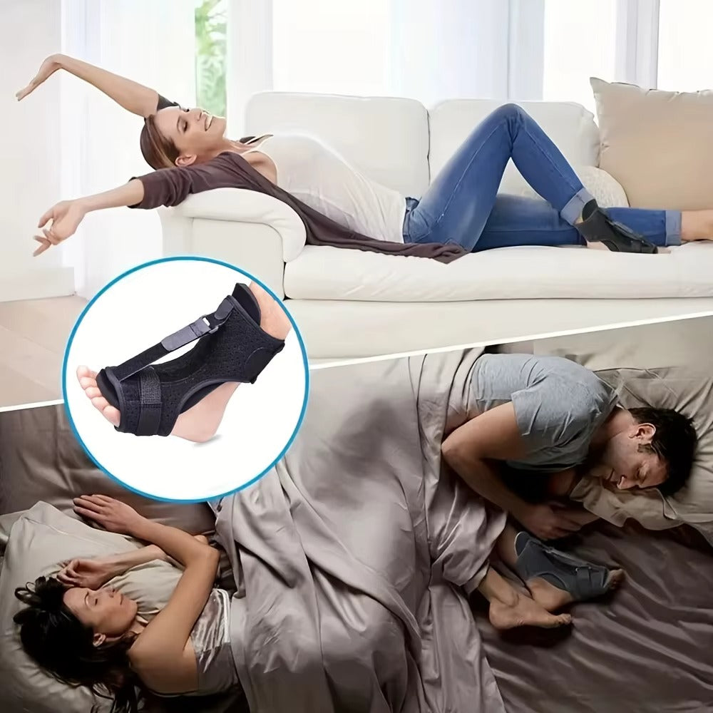 Night Splints Plantar Fasciitis Pain Relief Adjustable Foot Drop Ankle Brace
